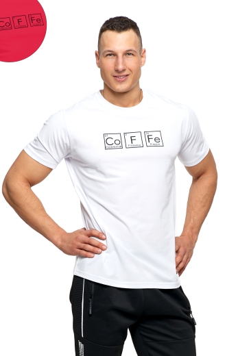 T-Shirt męski Bawełna z Lycrą - SUPER CENA